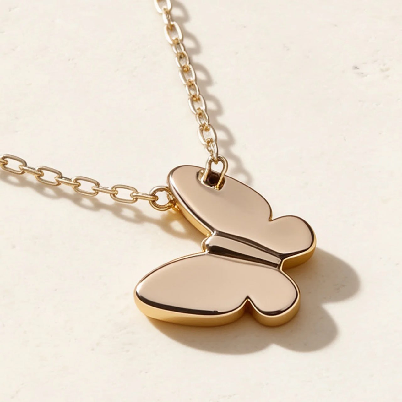 Canna Necklace in 18K Yellow & Rose Gold - Entry Set