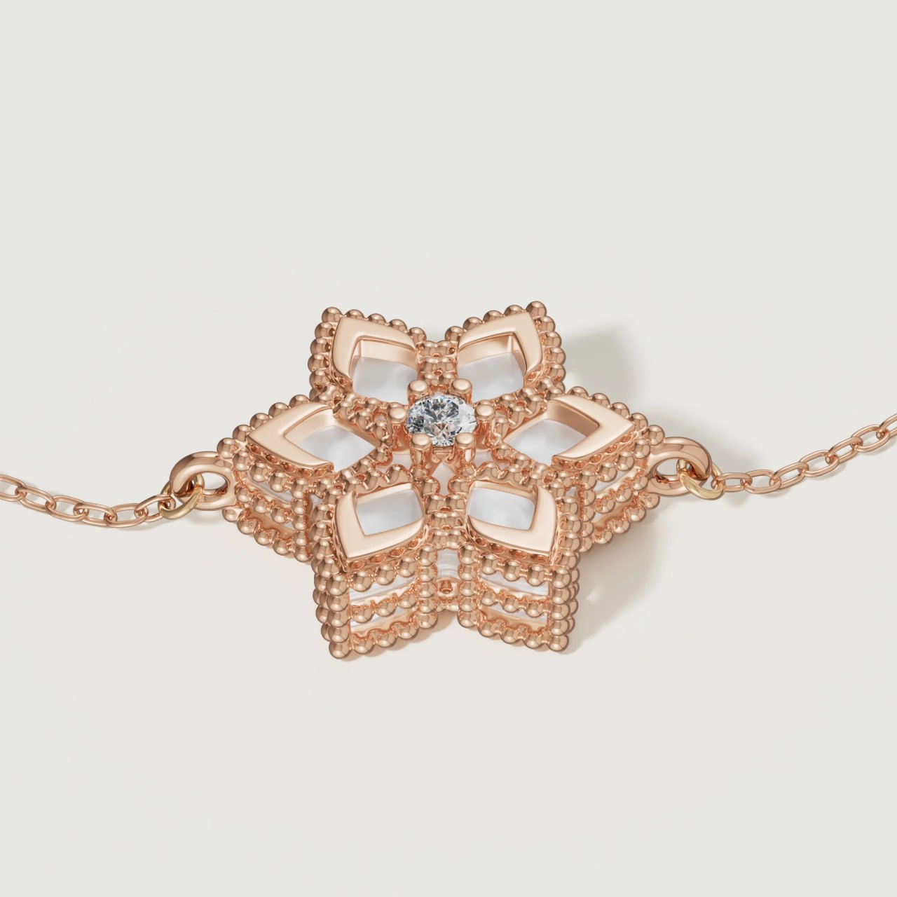 Di Mare Diamond Bracelet in 18K Rose Gold - Final Set