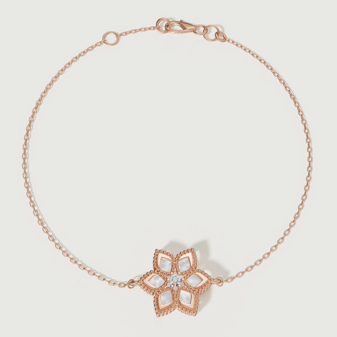 Di Mare Diamond Bracelet in 18K Rose Gold - Trial Set