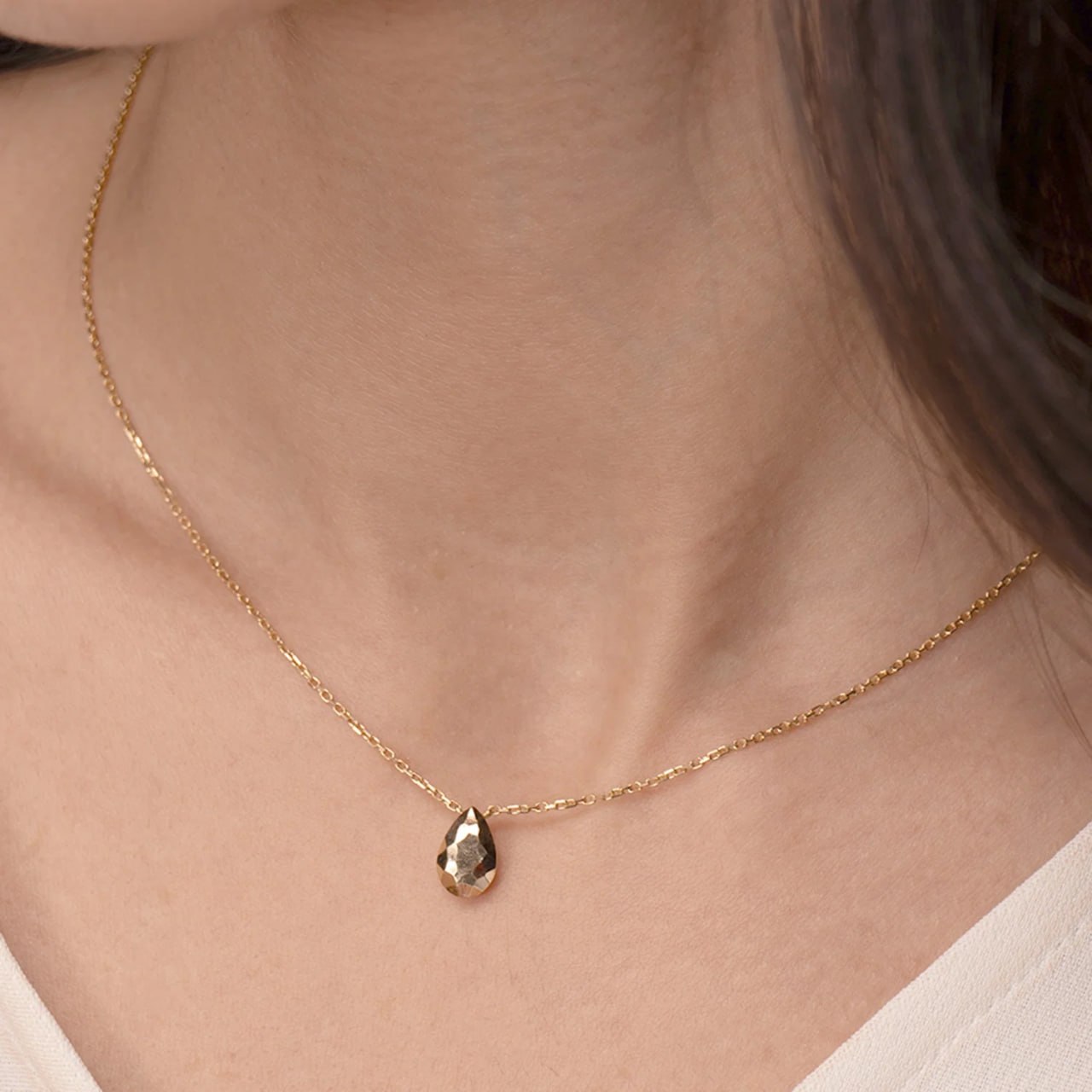 Diamante Necklace in 18K Yellow Gold - Entry Set