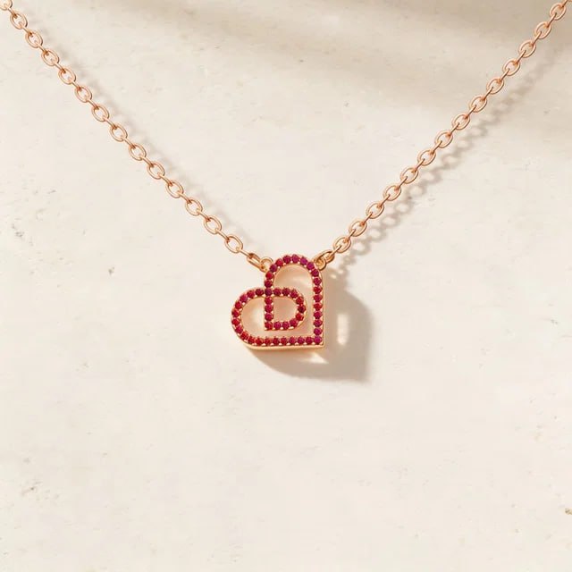 Lbd 2025 Ruby Necklace in 18K Rose Gold - Final Set